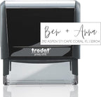 Self Inking Modern Address Stamps | Custom Return Address Stamper by 904Custom