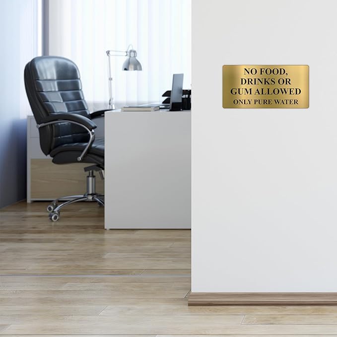 SmartSign Custom Brass Sign - Image 2