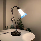 Bieye LS04 Lily Flower Blown Glass Lampshade - Image 3