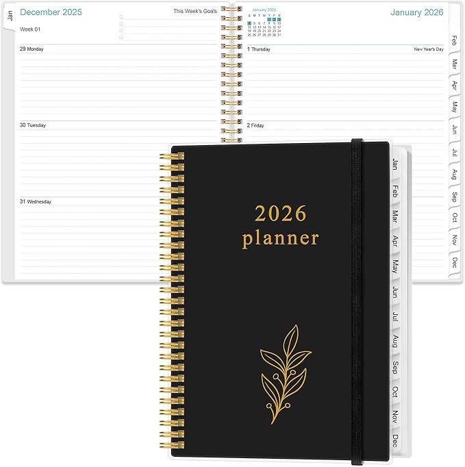 2026 Planner - Planner 2026 from January 2026 to December 2026 by Heveboik