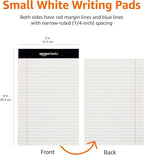 Amazon Basics Narrow Ruled Lined Writing Note Pad, 5 inch x 8 inch - Image 5
