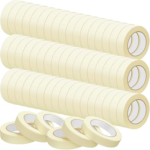 Fainne Masking Tape Bulk General Purpose Masking Painting Tape 55 Yards by Fainne