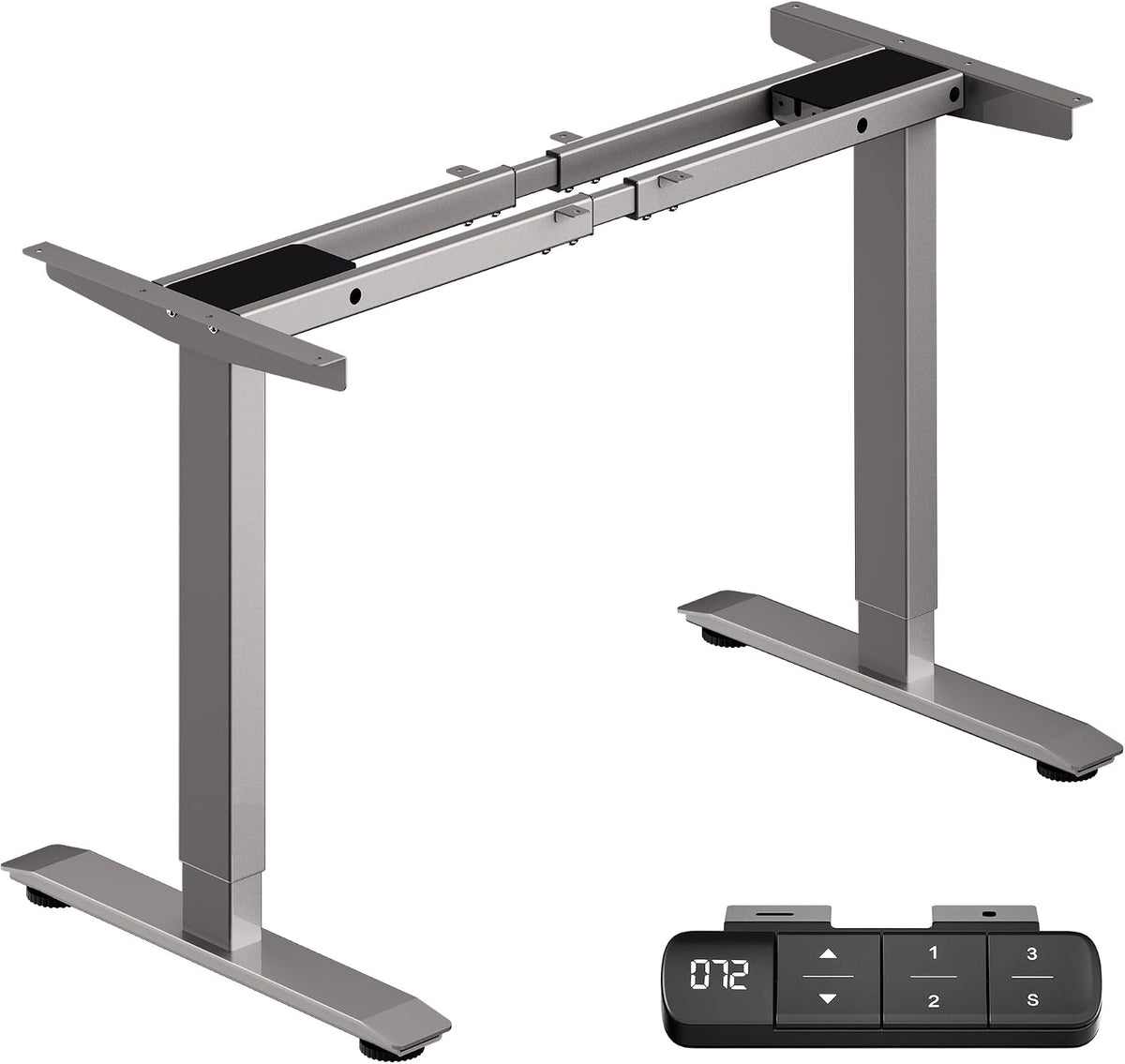 BIZUM Dual Motor Electric Standing Desk Frame