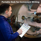 Metal Clipboard, Contractor Heavy Duty Aluminum Clipboard - Image 3