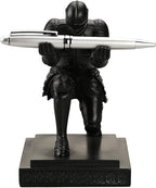 Amoysanli Knight Pen Holder Desk Organizers and Accessories Desk Decor Resin - Image 3