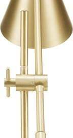 globe electric x novogratz 52887 18" desk lamp showing dimensions