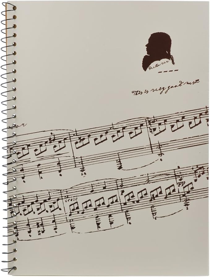 Blank Sheet Music Composition Notebooks 100 Pages Stave Notebook, Musical by Unknown