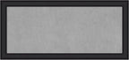 Amanti Art Black Framed Magnetic Board 25x53 Oversize Vision Board by AmantiArt