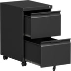 Bestoo 2-Drawer Mobile File Cabinet by Bestoo