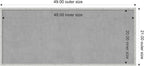 Amanti Art Silver Framed Magnetic Board 21x49 Oversize Vision Board - Image 4