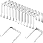 Amylove 12 Pcs Adjustable Cubicle Hanger Universal Partition Metal Cubicle by Amylove