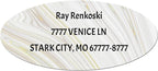 Made in USA Custom Return Address Stickers Labels Customized Mailing Label by HOOKAH+SUN