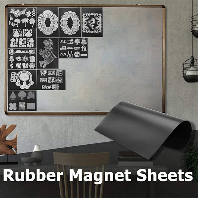10 Pack 9.3x6.85inch Large Size Magnet Sheets - Image 3