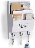 DLQuarts Mail Organizer with Key Holder by DLQuarts