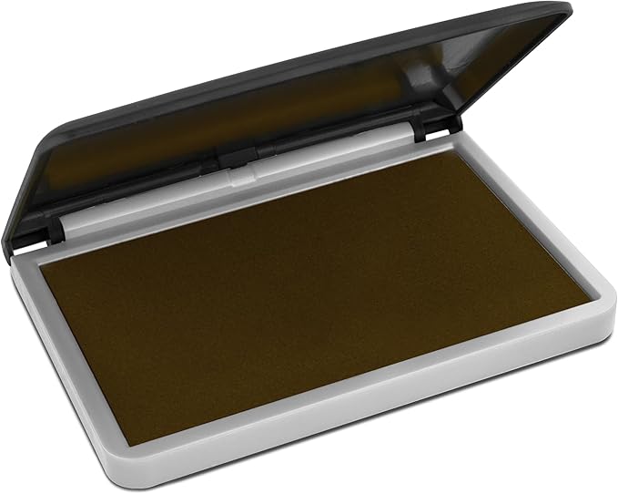 MaxMark Large Brown Stamp Pad by Maxmark
