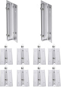 Aluminum Corridor Sign Holder, 10 Pack Direct Sign Mount Bracket, Design by SINKAA