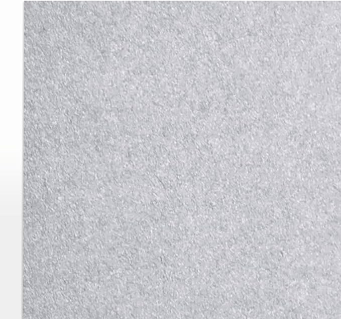 LUXPaper 8.5" x 11" Paper | Letter Size | Silver Metallic | 80lb. Text | 50 Qty - Image 7