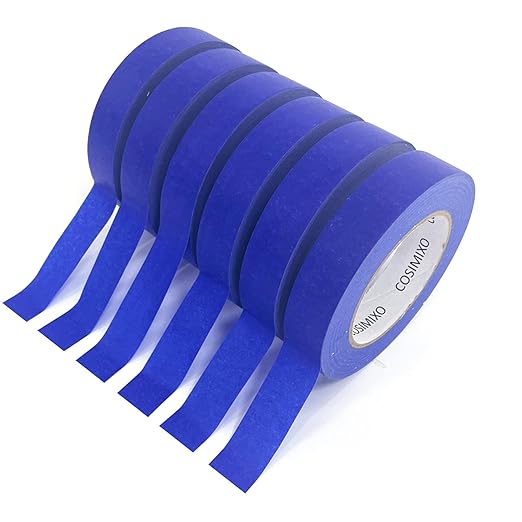 COSIMIXO Blue Original Multi-Surface Painter's Tape, 0.94 inches x 60 Yards 6 by COSIMIXO