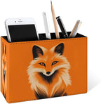 Famame Fox Orange Face Pencil Holder by Famame