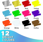 FansArriche Jumbo Chalk Markers, 15mm Window Markers - Image 2