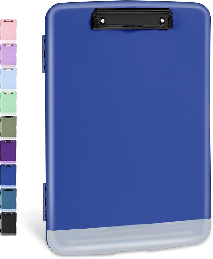 Sooez Clipboard with Storage, High Capacity Nursing Clipboards with Pen Holder by Sooez