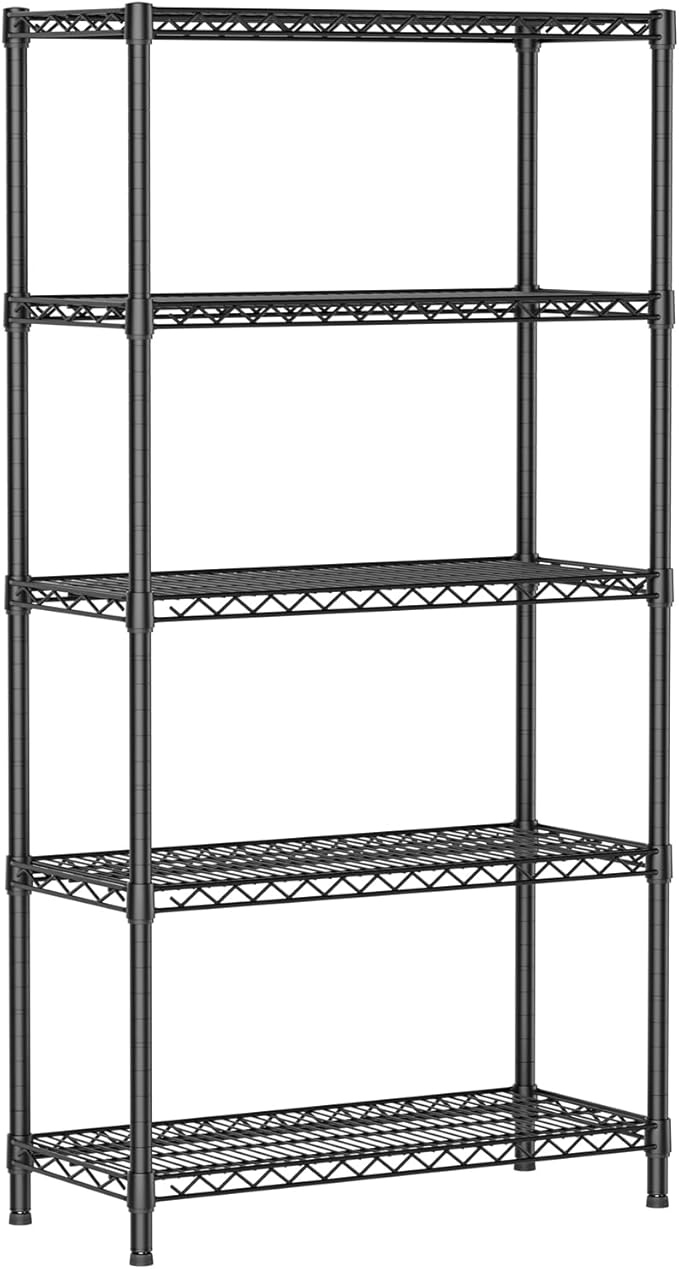 SINGAYE 5 Shelf Adjustable Heavy Duty Storage Shelving Unit 350 lbs per Shelf - Image 7