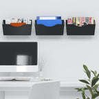 3 Pockets Magnetic File Holder for File Cabinets, Refrigerator, Magnetic Paper - Image 4