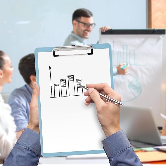 Principal Lines 6 Pack Plastic Clipboards - Image 2