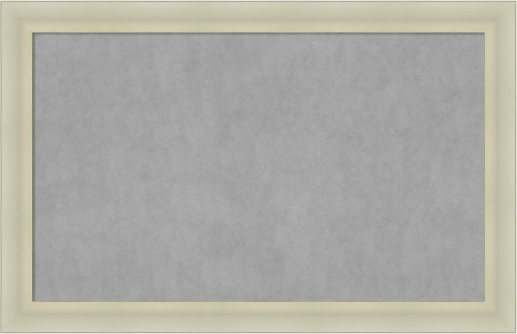 Amanti Art Silver Framed Magnetic Board 29x45 Large Vision Board