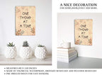 One Thing at A Time Iron 20X30 cm Retro Look Decoration Crafts Sign - Image 5