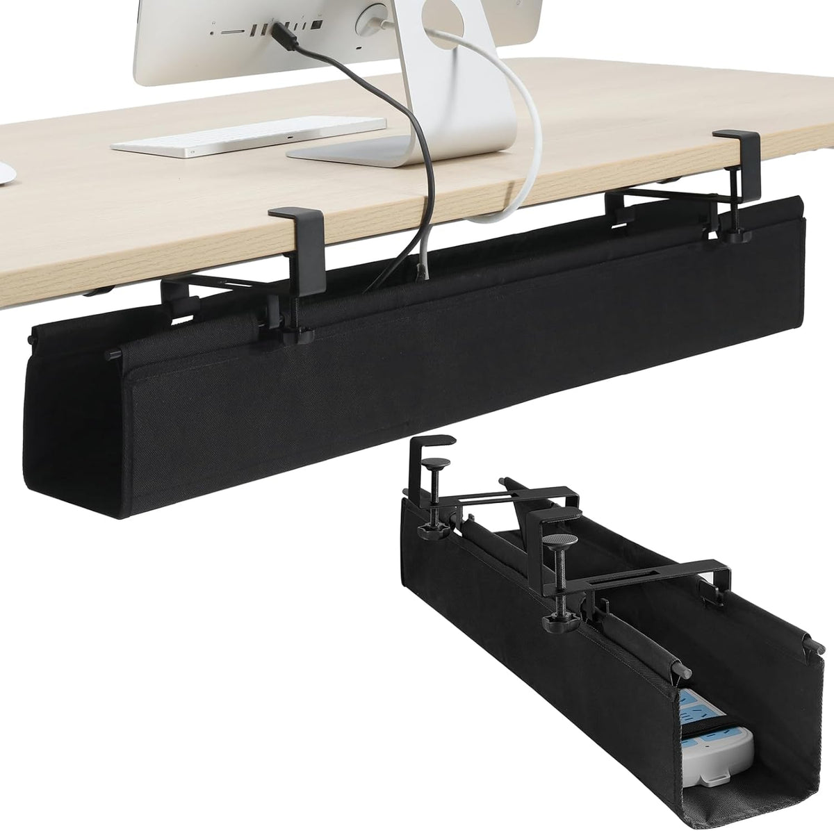 MAXECHO Under Desk Cable Management Tray 36"