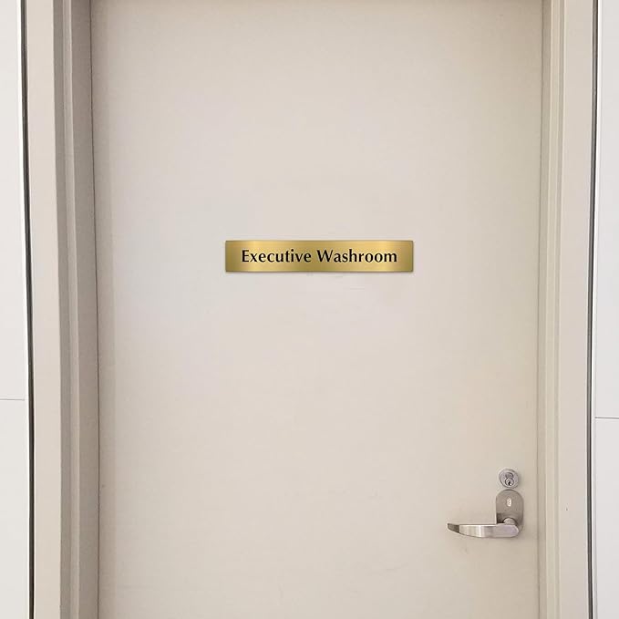 SmartSign Custom Brass Sign - Image 2