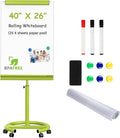 TSJ OFFICE Rolling Whiteboard Standing by TSJOFFICE