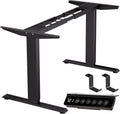BIZUM Standing Desk Frame Dual Motor, Standing Desk Legs Up to 47.2", Computer