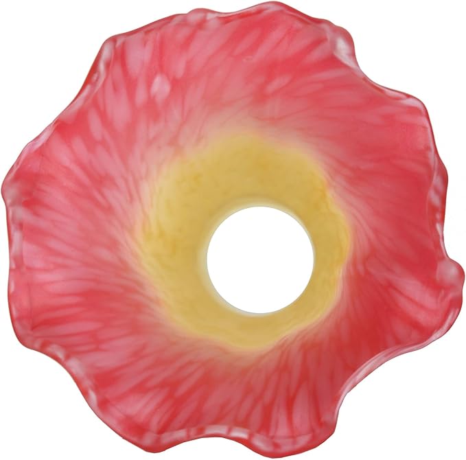 Bieye LS16S Lily Flower Blown Glass Lampshade - Image 3