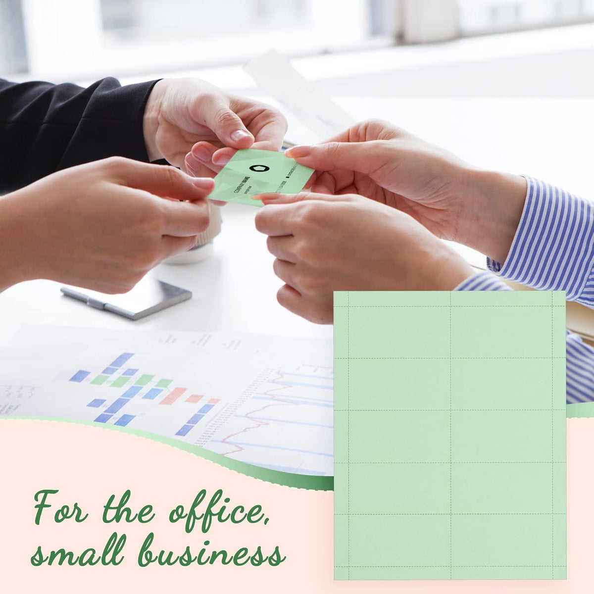 fainne 2000 pieces blank printable business cards mini, package contents