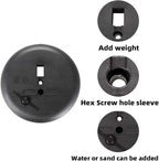 SENZHIYI Heavy Duty Poster Sign Stand Holder Adjustable Snap Open Aluminum - Image 4