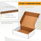 JOWLOT 12x9x3 inch Shipping Boxes Set of 20 - Image 2