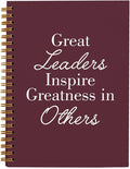 OXW Burgundy Notebooks for Work, Employee Appreciation Gifts, Leadership Gifts by Unknown