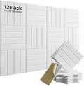 Lunarthos Felt Wall Tiles, 12 Pack 12"x12"x0.4" Cork Borad Tiles by Lunarthos