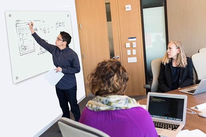 JYYPWB Magnetic Glass Whiteboard - Image 3