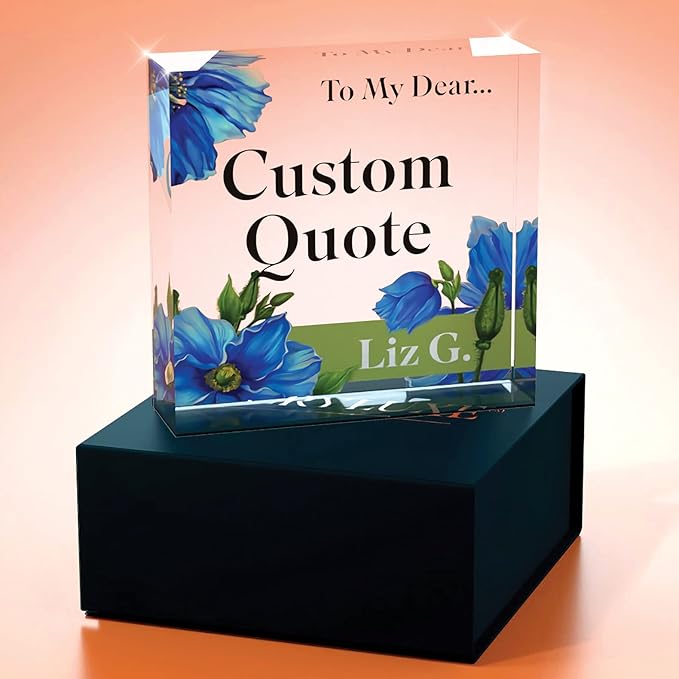 Custom Acrylic Sign Personalized, Custom Desk Name Plate, 18 Styles, - Image 8