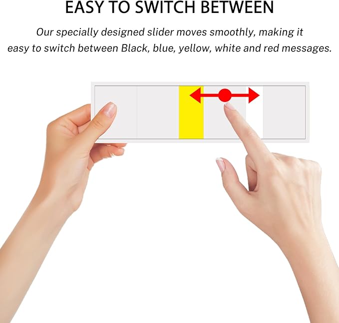 Blank Office Door Sign, Exam Room Medical Door Indicator - Image 5
