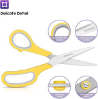 Scissors Bulk Set of 24-Pack, Taotree 8" Scissors All Purpose Comfort Grip - Image 4