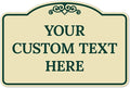 Custom Decorative Sign, Personalized Metal Sign by SigoSigns