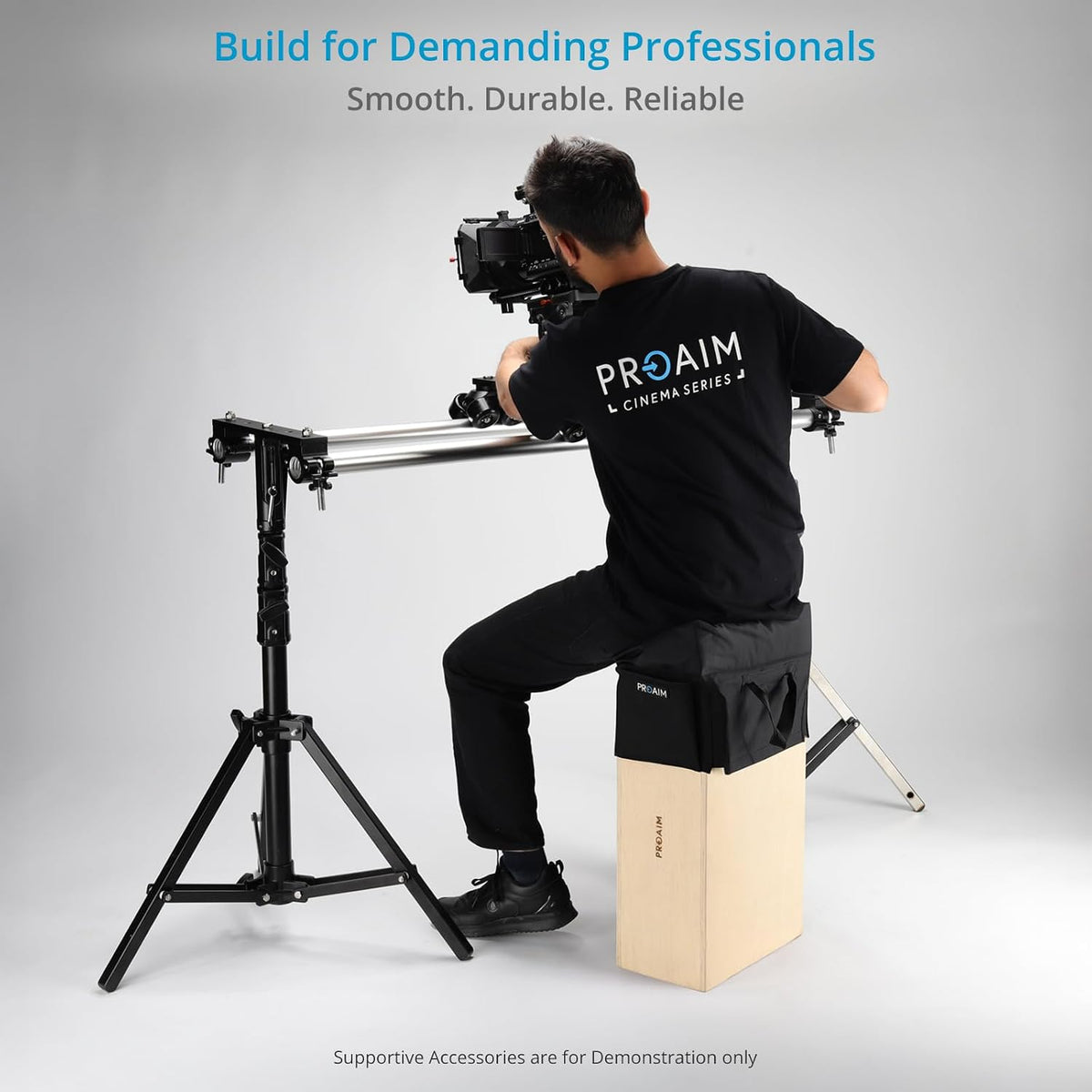 PROAIM APPL-Box Set of 4 for Filmmaking, Photography & Studio - Light Brown