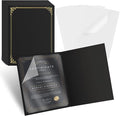 30 Pcs Certificate Holders 8.5 x 11 Additional 30 Pcs Plastic Film, Diploma by Unknown