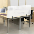 KONKENIE Acrylic Office Privacy Partition Indoor Desk Divider Guard Rectangle by KONKENIE