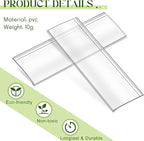 72 Pieces Clear Plastic Adhesive Shelf Tag & Price Label Holders - Image 4