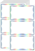 STARLIBOO Holographic Colored Labels Stickers, 3X5 Inch Removable Large Label by STARLIBOO